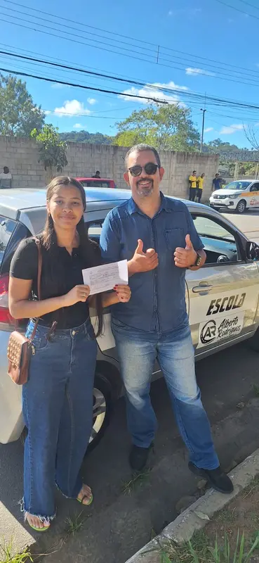 Alberto Rodrigues, instrutor de trânsito credenciado em Santa Luzia/MG